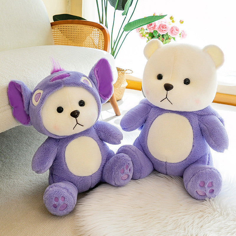 Hoodie Bear Plush - Adorable Huggable Teddy Bear Toy by jobatua.com