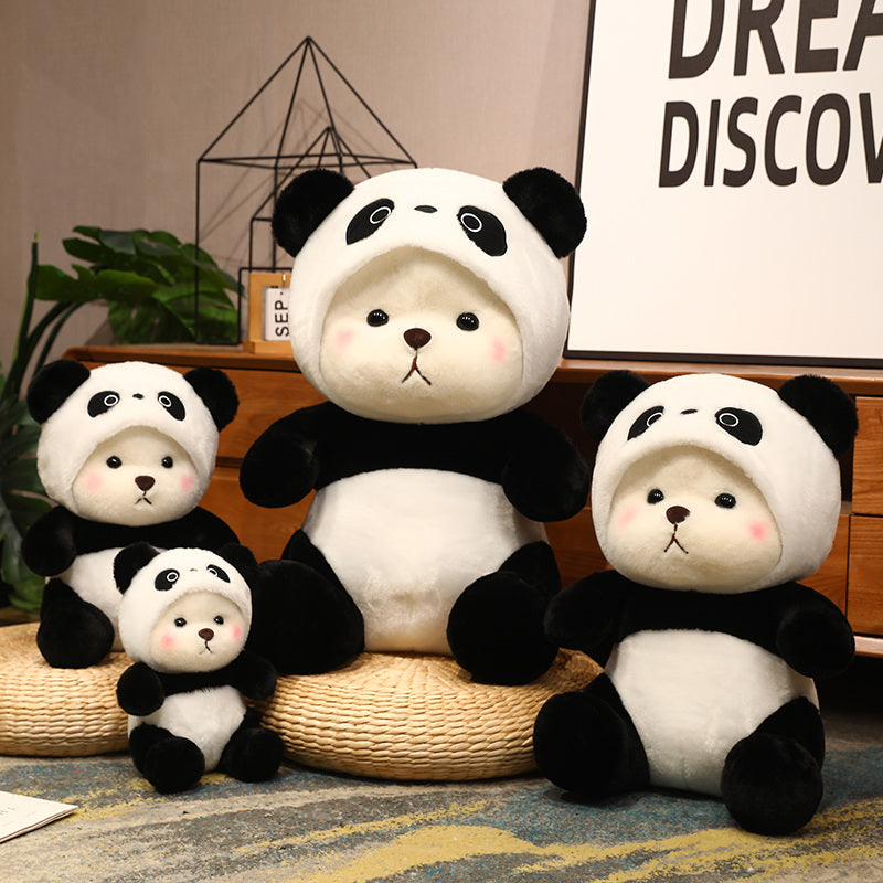 Hoodie Bear Plush - Adorable Huggable Teddy Bear Toy by jobatua.com