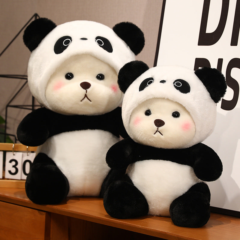 Hoodie Bear Plush - Adorable Huggable Teddy Bear Toy by jobatua.com