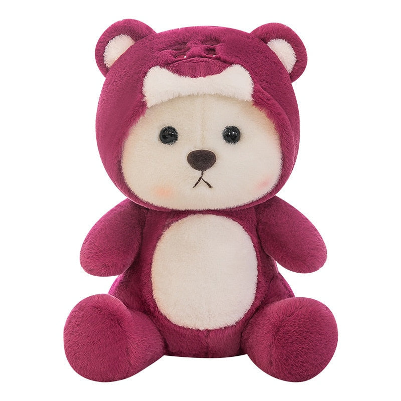 Hoodie Bear Plush - Adorable Huggable Teddy Bear Toy by jobatua.com