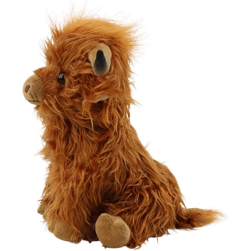 Jobatua.com Highland Cow Plush - Adorable Cuddly Companion