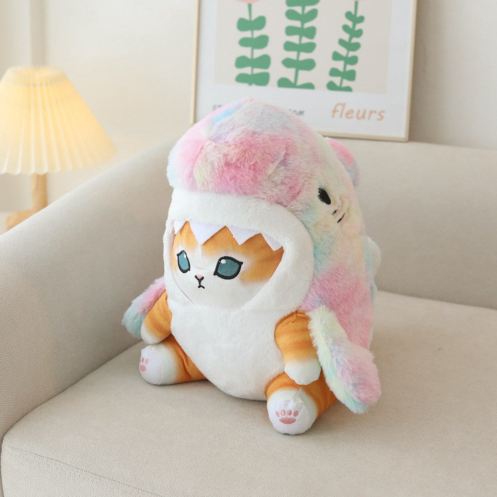 Shark Cat Plush - Unique & Adorable by Jobatua.com