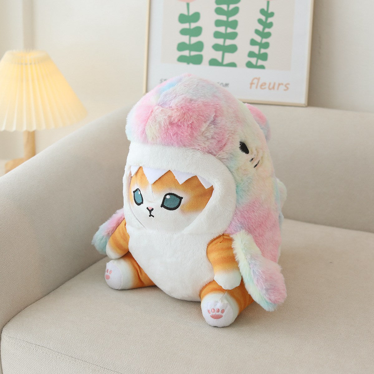 Shark Cat Plush - Unique & Adorable by Jobatua.com