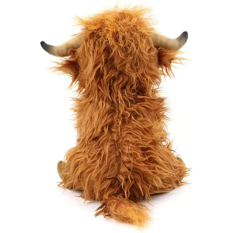 Jobatua.com Highland Cow Plush - Adorable Cuddly Companion
