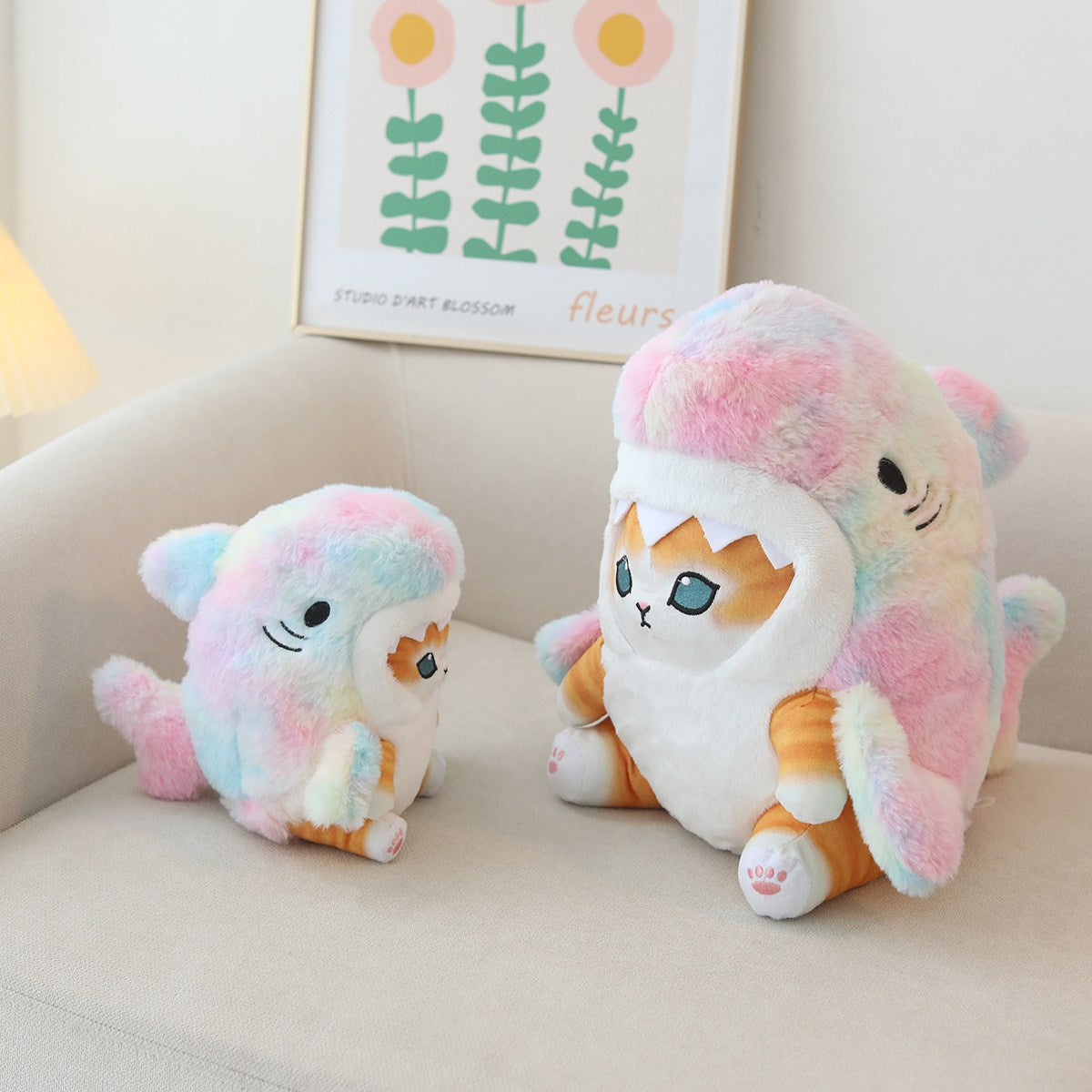 Shark Cat Plush - Unique & Adorable by Jobatua.com