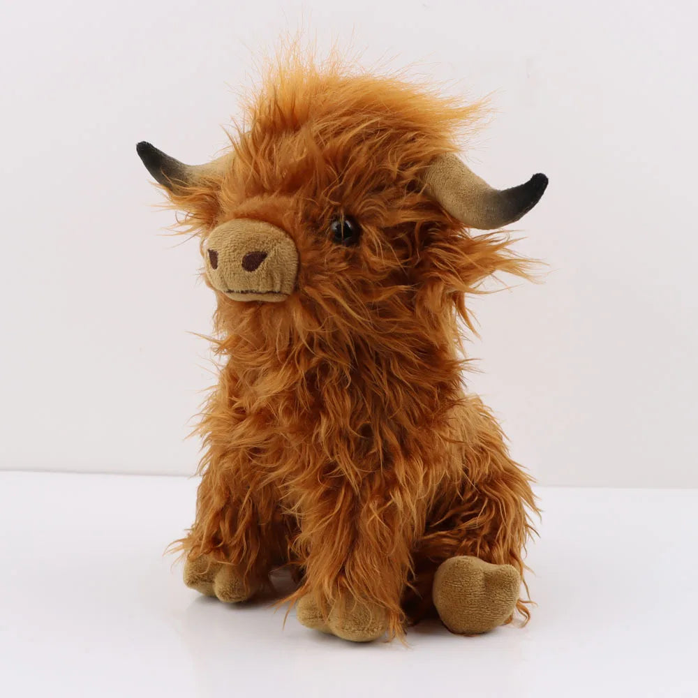 Jobatua.com Highland Cow Plush - Adorable Cuddly Companion