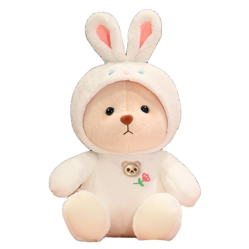 Hoodie Bear Plush - Adorable Huggable Teddy Bear Toy by jobatua.com