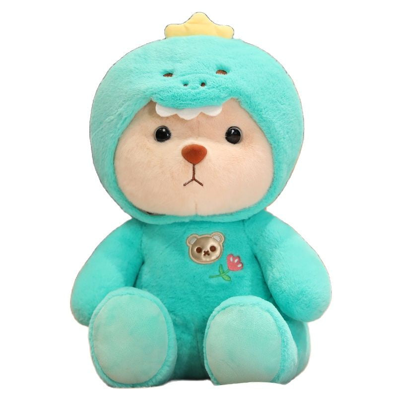 Hoodie Bear Plush - Adorable Huggable Teddy Bear Toy by jobatua.com