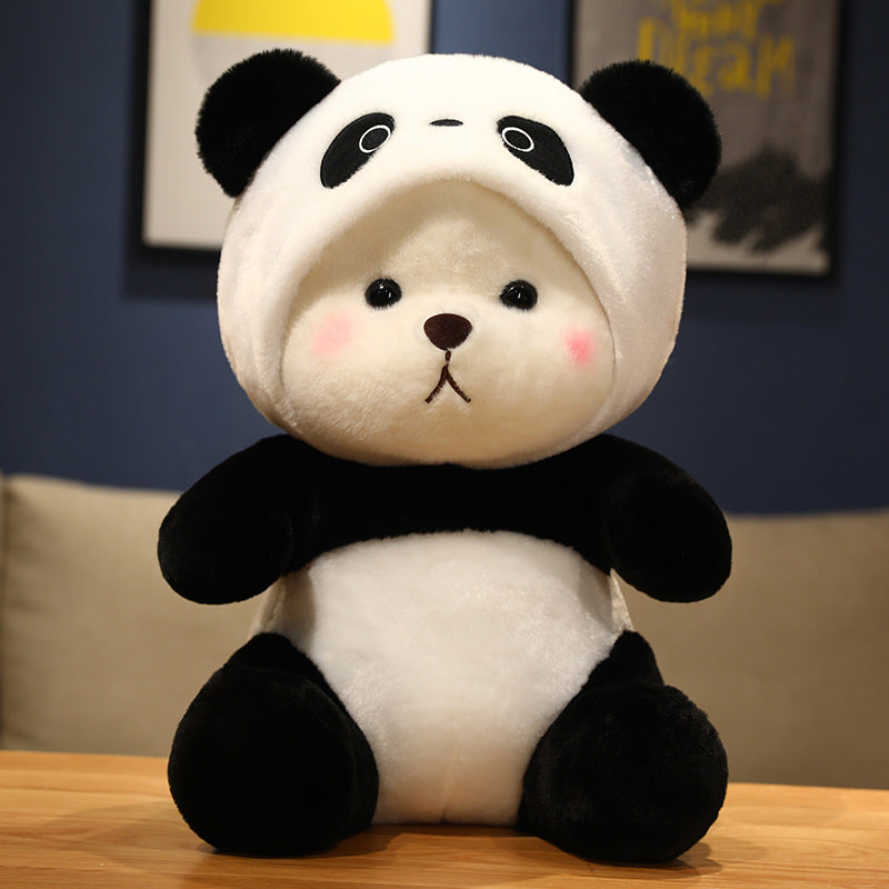 Hoodie Bear Plush - Adorable Huggable Teddy Bear Toy by jobatua.com