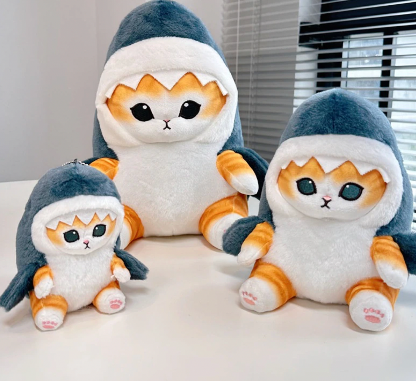 Shark Cat Plush - Unique & Adorable by Jobatua.com