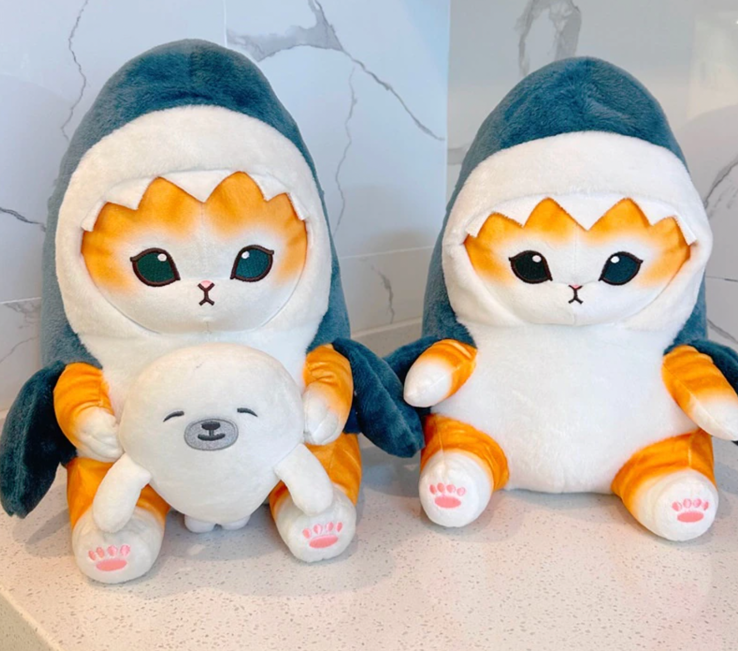 Shark Cat Plush - Unique & Adorable by Jobatua.com