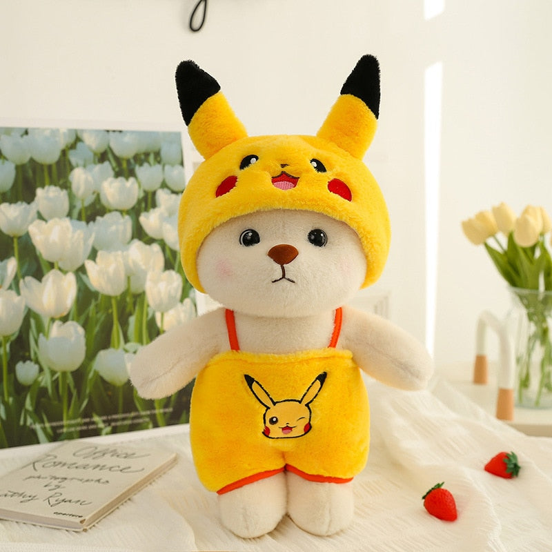 Hoodie Bear Plush - Adorable Huggable Teddy Bear Toy by jobatua.com