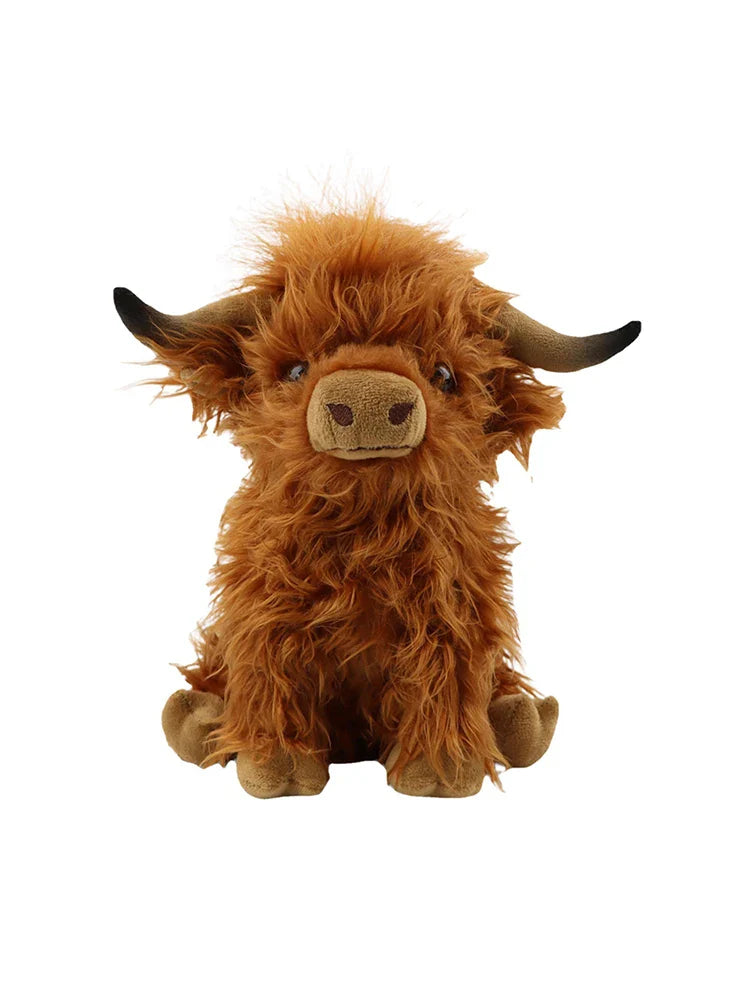 Jobatua.com Highland Cow Plush - Adorable Cuddly Companion