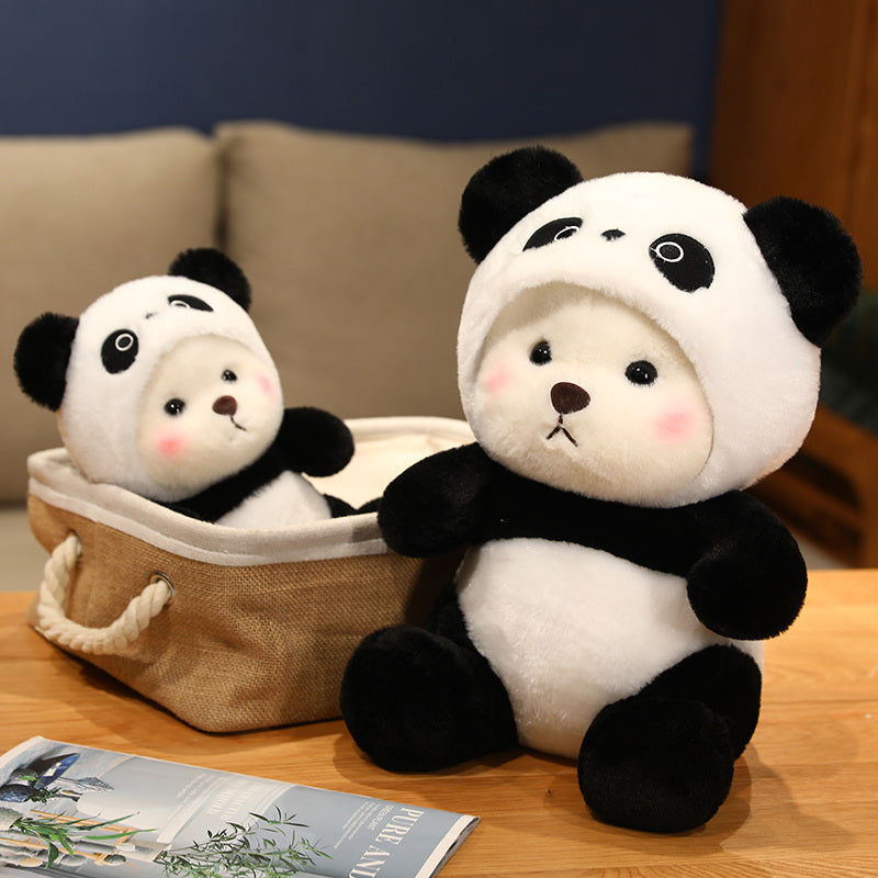 Hoodie Bear Plush - Adorable Huggable Teddy Bear Toy by jobatua.com